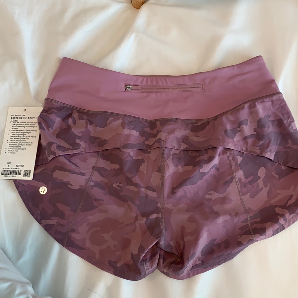 Lululemon Athletica Pink Camo Speed Ups!